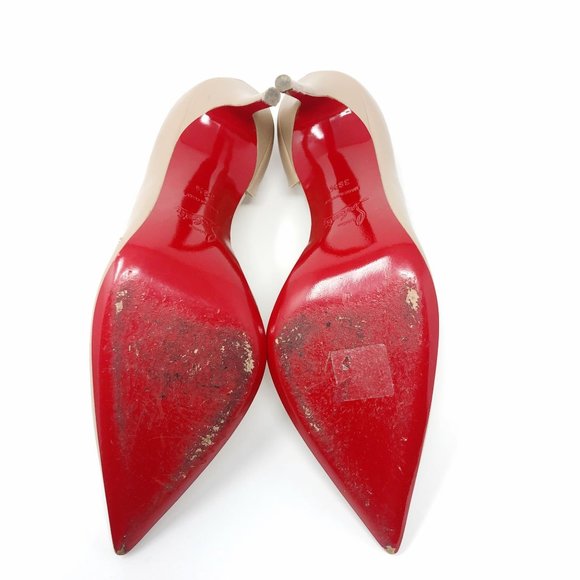 Christian Louboutin Iriza 100mm Half-d'Orsay Red Sole High-Heel Pumps - Picture 10 of 16